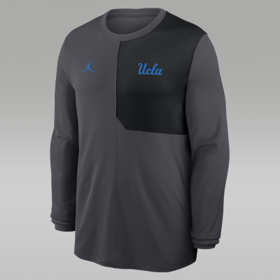 【Nike】UCLA Bruins Sideline Coach Men's Jordan Brand Black UCLA Bruins Sideline Coaches